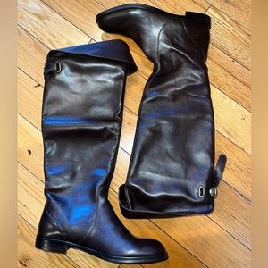 Coach Cheyenne Leather Boots